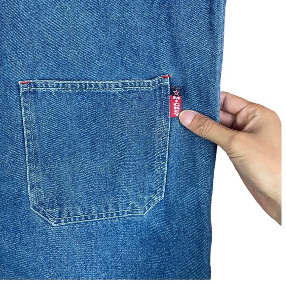 Vintage Disney Mickey Mouse Denim Skirt Overalls Jerry Leigh Sz M Minnie Mouse - Picture 9 of 13